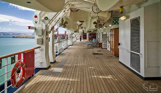 A deck on the Noordam