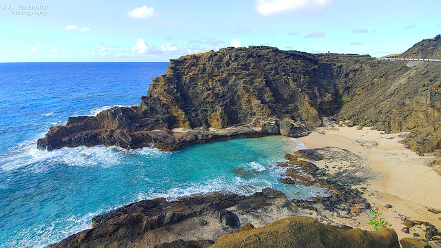 View from Halona Blowhole Lookout - Oahu, Hawaii