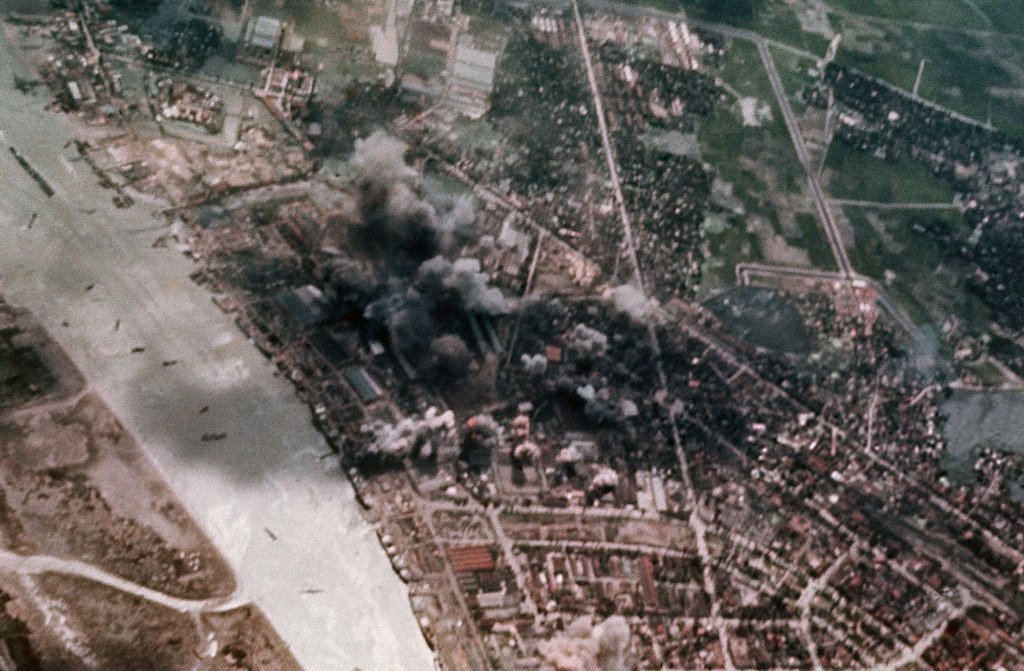 Vietnam War 1972 - Bombing of Haiphong Harbor