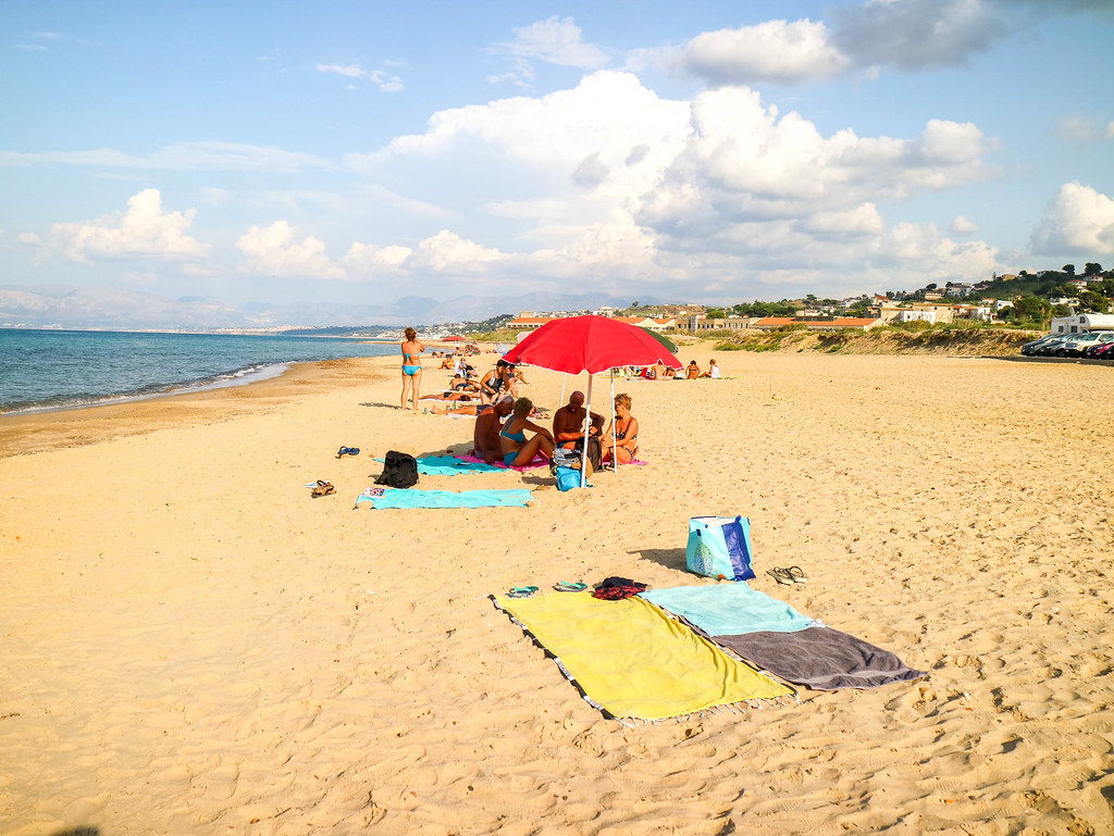 Una de las mejores playas de Sicilia esta en Castellammare del Golfo