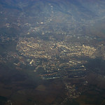 Flying over Romania