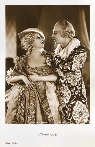 Rina De Liguoro and Ivan Mozzhukhin in Casanova (1927)