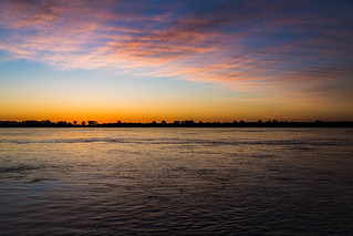Mighty Mississippi sunrise of Kentucky