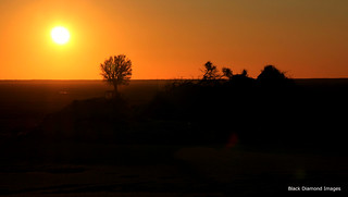 Sunset over Mungo National Park, South Western NSW
