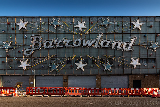 Barrowland sundown