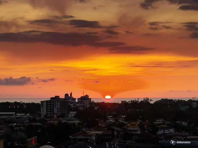 Sunset in Kota Kinabalu - 21 March 2020