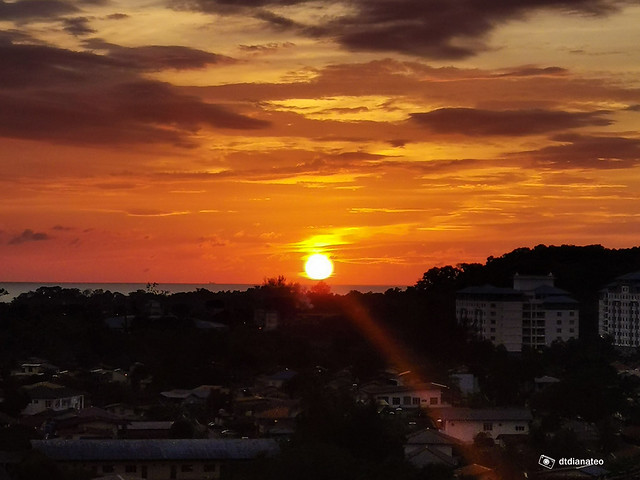 Sunset in Kota Kinabalu - 20 April 2020