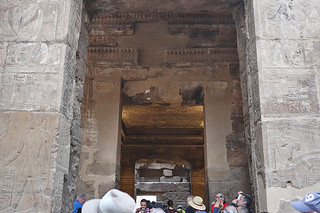 Luxor - Luxor temple chamber of amun entrance to antechamber