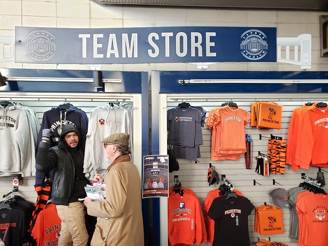 Princeton Merchandise At Yankee Stadium