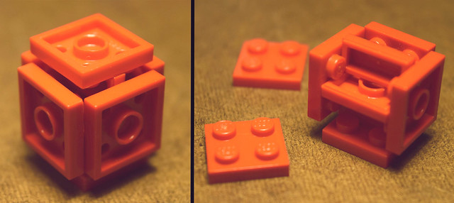 LEGO Inverted Cube