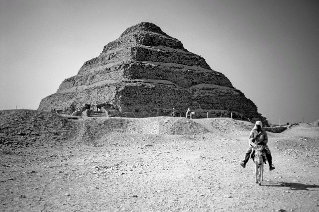 The Step Pyramid, Saqqara, Egypt, 2001