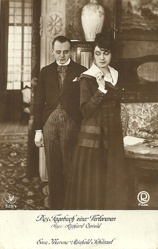 Erna Morena and Reinhold Schünzel in Das Tagebuch einer Verlorenen