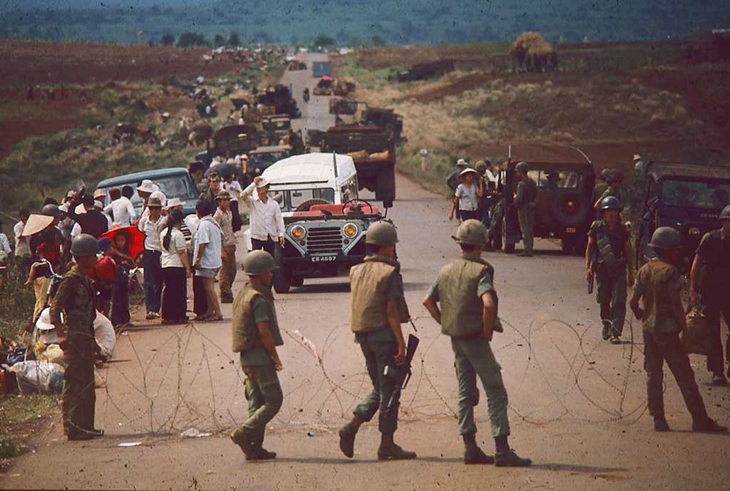 The Fall of SAIGON in April 1975