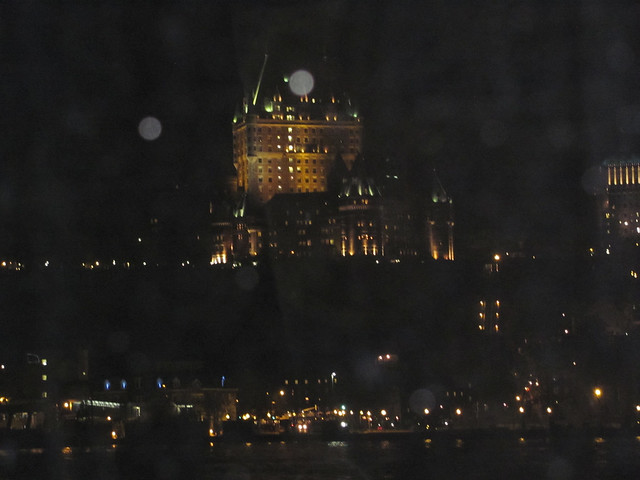 The Fairmont Le Chateau Frontenac at night, Quebec
