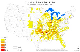 Declared Disasters - Tornados