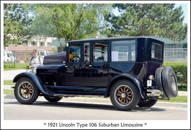 1921 Lincoln Type 106 Suburban Limousine
