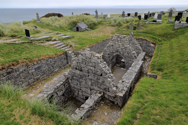 Old cemetery in Inis Oírr, Aran Islands, Ireland