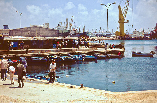 le port, Tripoli