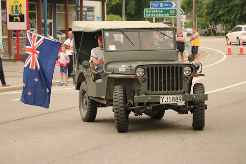 ford jeepreplica car fairlie southcanterbury newzealand newyearsdayparade