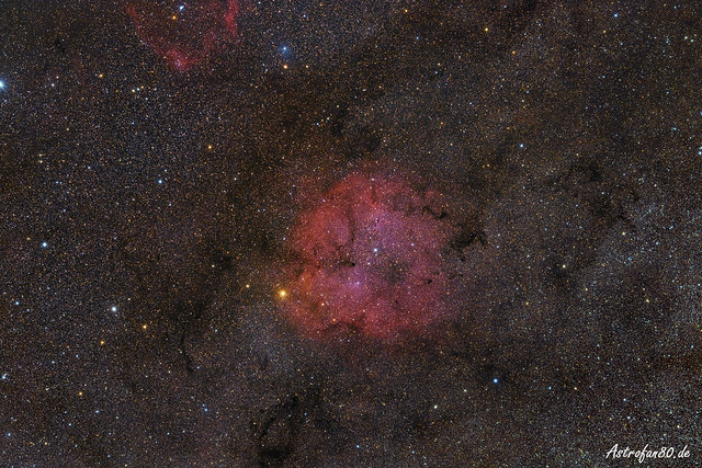 IC 1396 Nebula in the Constellation Cepheus