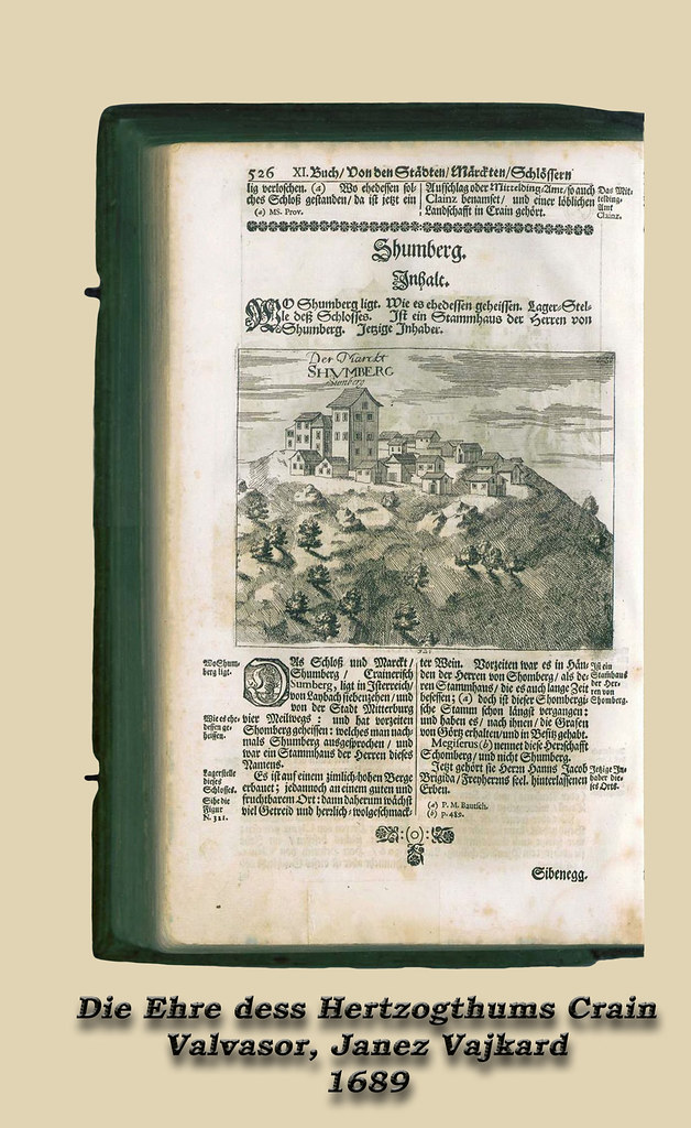 Die Ehre dess Hertzogthums Crain.Valvasor, Janez Vajkard .1689.