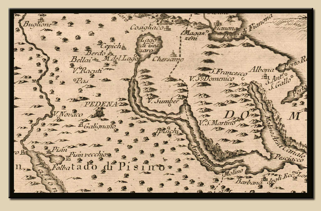 Salmon, Giovanni (1753). Carta geografica dell'Istria.