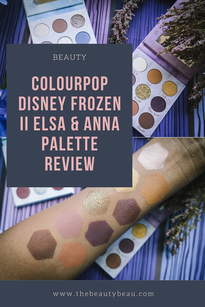 ColourPop Disney Frozen II Elsa & Anna Palette