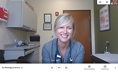 Google Meet operates on a secure foundation, keeping users safe, data secure, and information private—including between patients and caregivers in a TELEHEALTH environment.