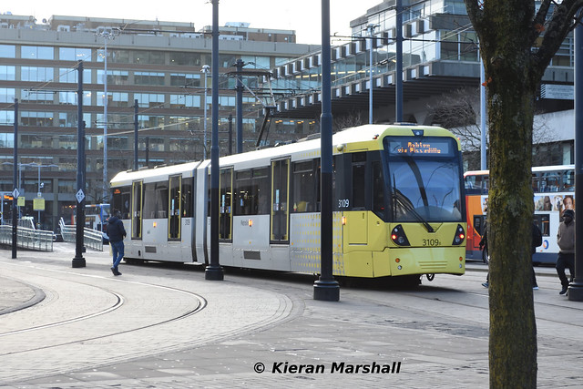 3109 at Piccadilly Gardens, 8/2/20