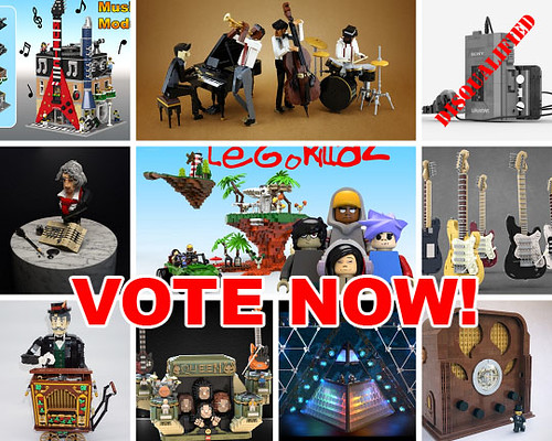 LEGO Ideas Music To Our Ears Contest Voting Now Open