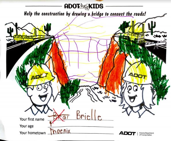 ADOT Kids: Bridge Colorings