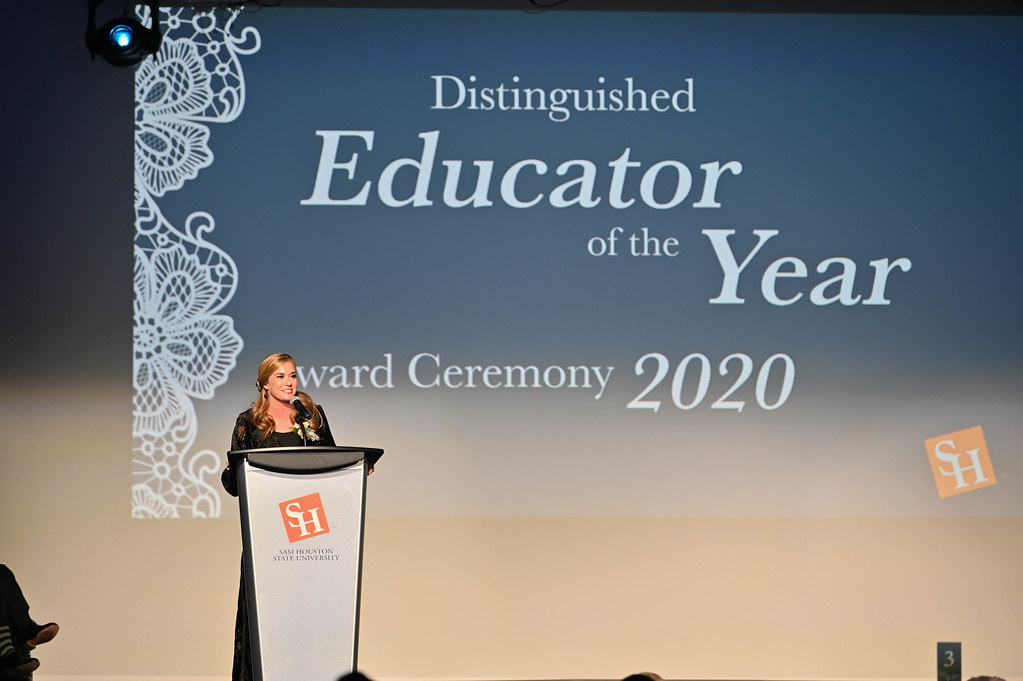 SHSU Distinguished Educator of the Year 2020 Klein ISD Flickr