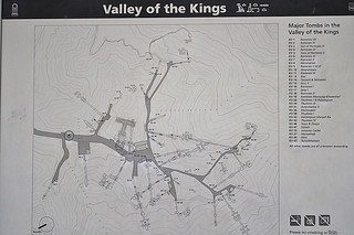 Luxor - Valley of the Kings perspective map