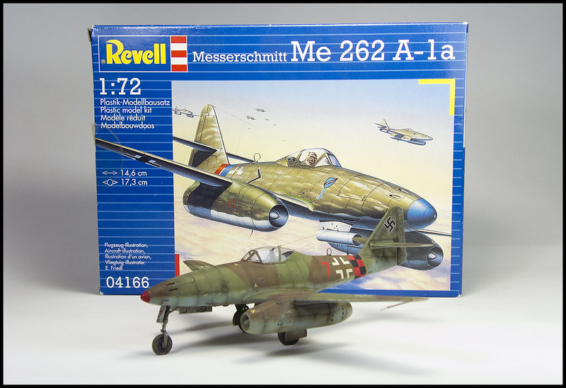 Bausatz Kit Revell 04166 in 1:72 boxed WWII Luftwaffe Messerschmitt Me 262 A-1a