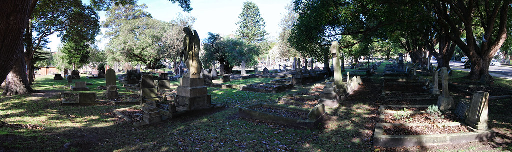 Manly Cemetery, Fairlight, Sydney, NSW.