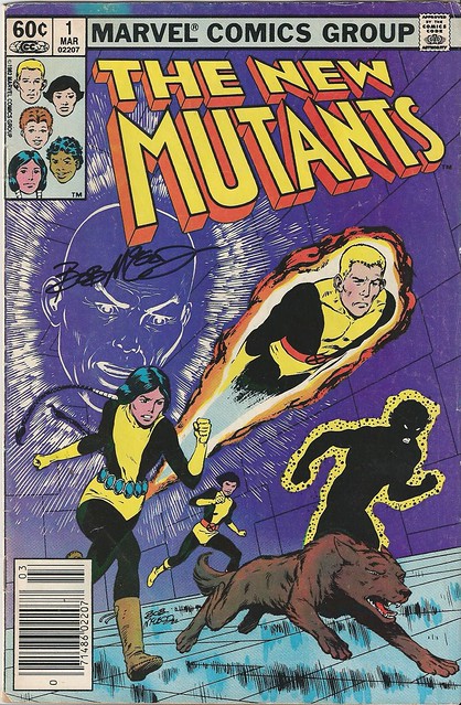 New Mutants 1 Signed Bob McLeod
