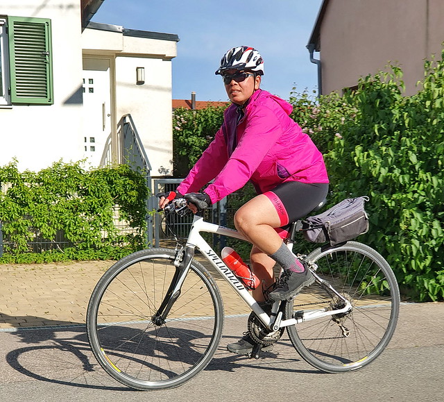 Ana started the cycling season 2020