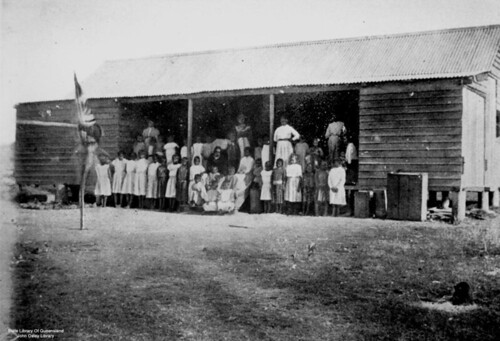 aboriginal mission barambah cherbourg flag girls women dormitory