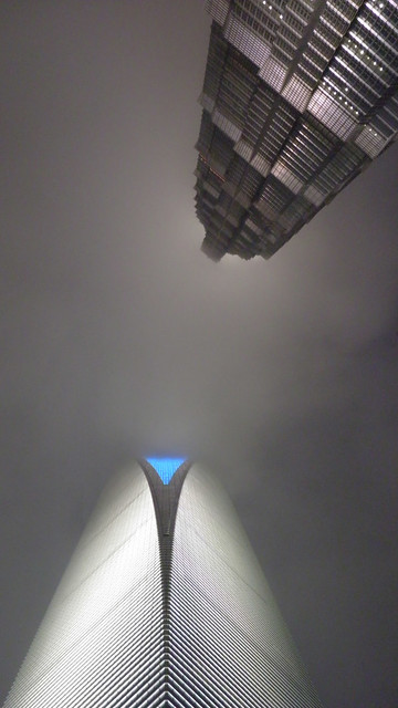 China, Shanghai - The cloudy night sky is the limit - June 2012