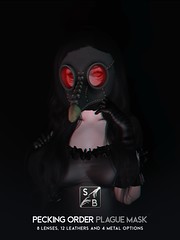 Skellybones - Pecking Order Plague Mask @ Ota.Con