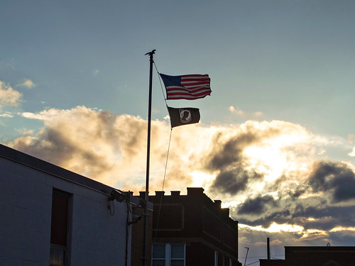 flag sunset powmia reading ohio americanflag americanlegion