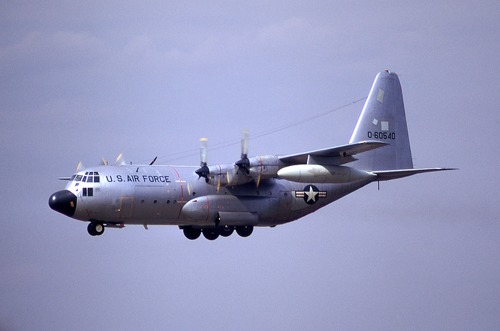 USAF - C-130A ELINT - 56-0540 [FRA 8.71] wo 13.08.94 with … | Flickr