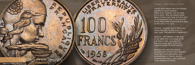 France | 100 Francs | 1958