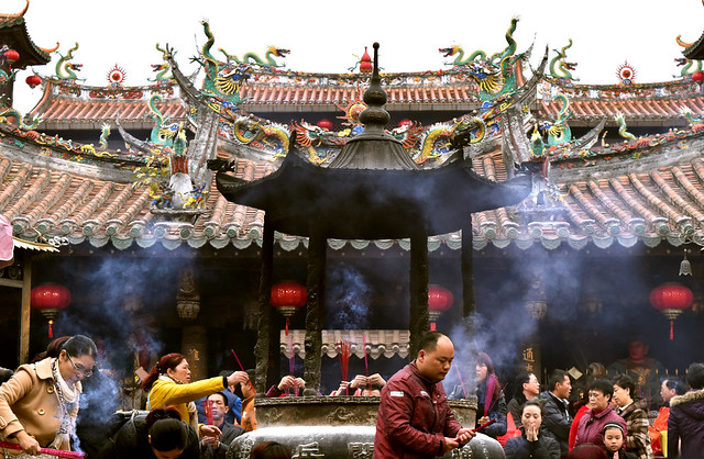 Tonghuai Guanyue temple of Chinese native religion, Quanzhou, China