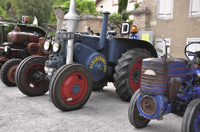 Les vieux tracteurs 🚜