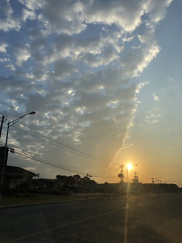 Trailing Edge by Barry Rowland, awesomecloud prettycloudsunset beautifulsunset strangecloud takenfromcar sunsetcloud oddcloud weirdc