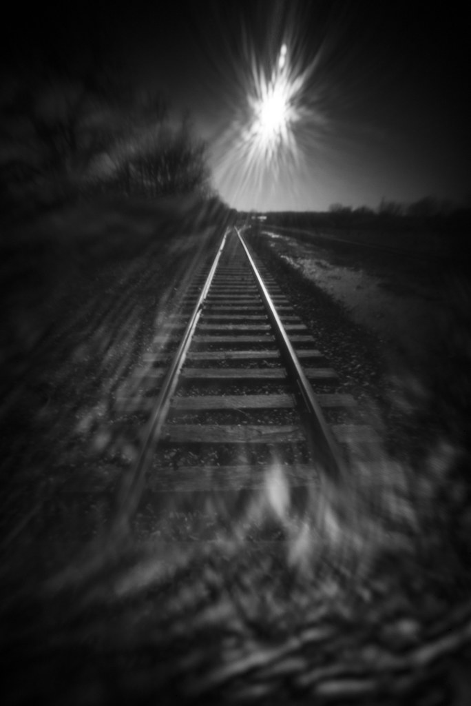 Sun on the Tracks