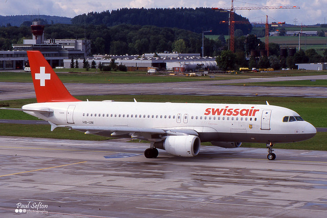 HB-IJM Swissair A320-214 (msn635)