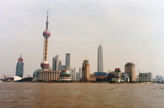 China 2001 - Shangai Waterfront