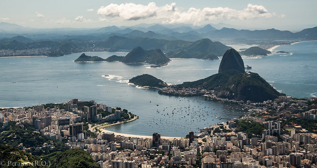 Rio de Janeiro with the iconic Sugar Loaf Mountain, Brazil